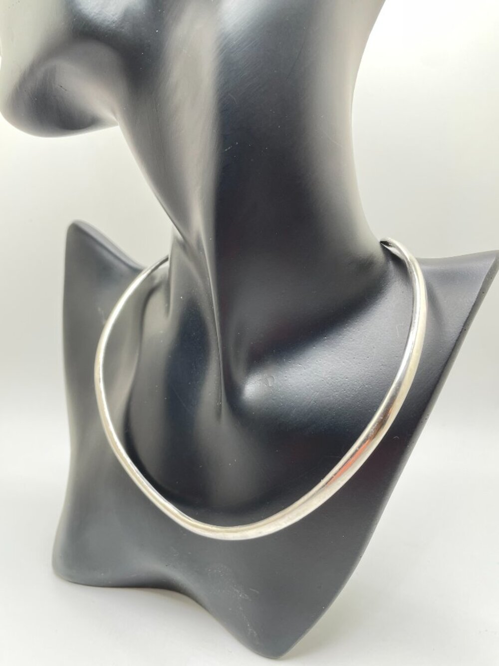 Sterling (950) Torque Collar Necklace